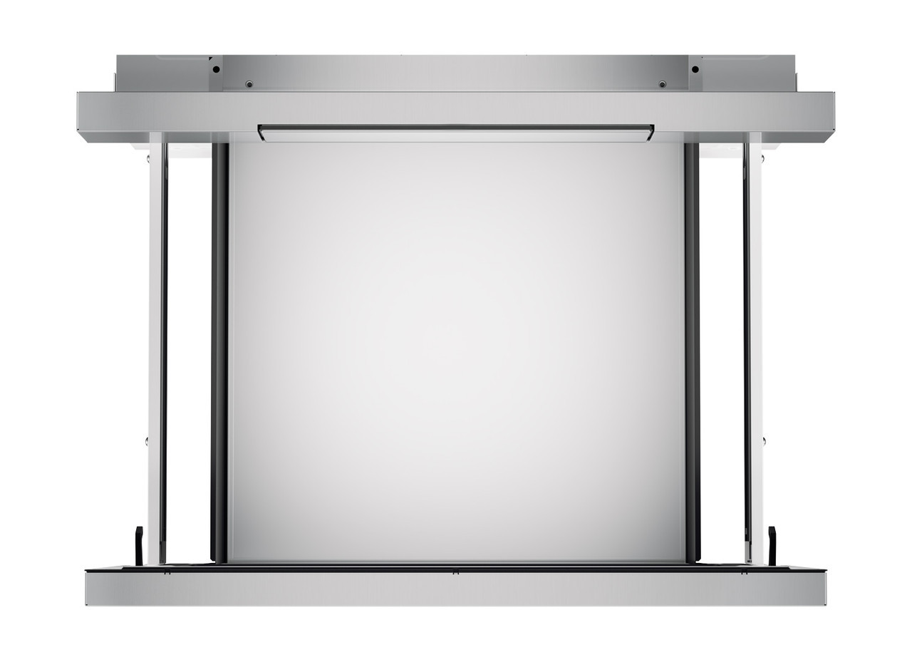 Sharp SMD2470ASY 24-inch Stainless Steel Microwave Drawer top view open