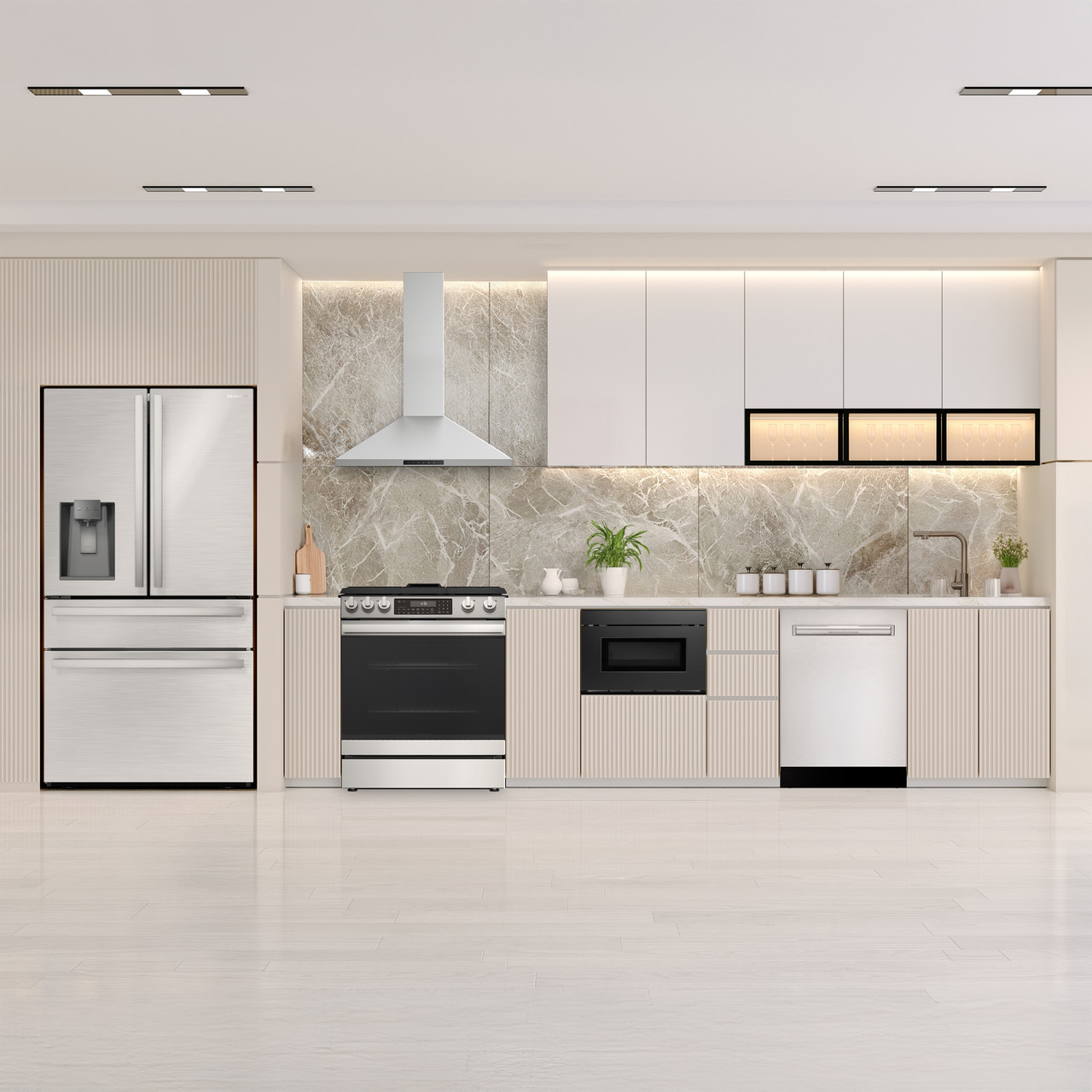 24 in. Smart Microwave Drawer Oven (SMD2479MB) Lifestyle