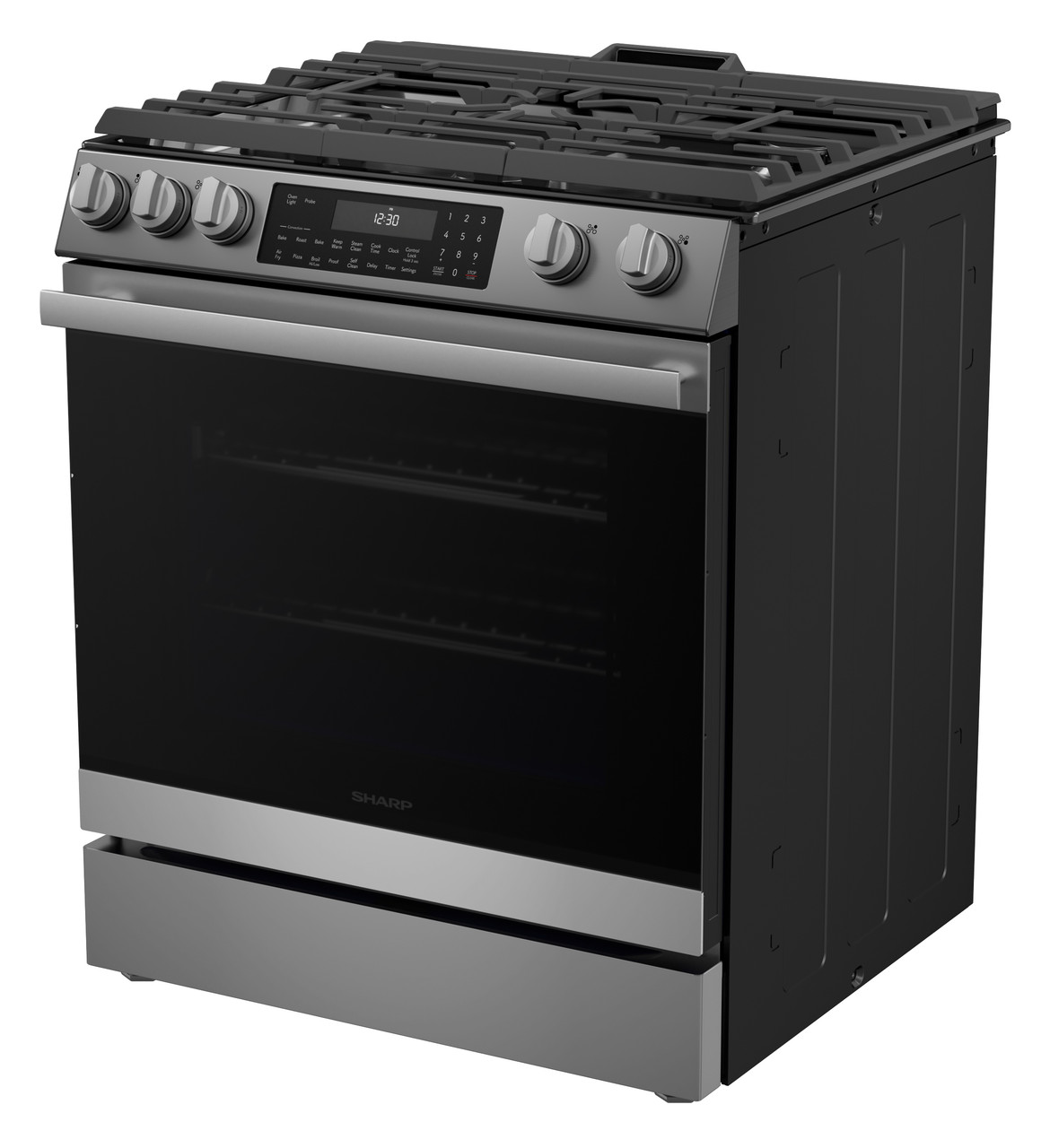 Slide-In Range with Air Fry (SSG3065JS) 3 Quarter Left