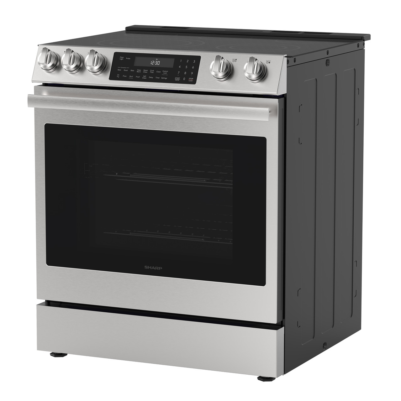 SSR3076SNS 6.3 cu. ft. Slide-in Electric Range 3 Quarter Left