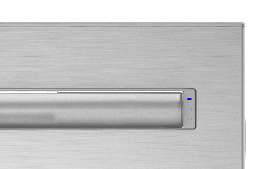 Sharp 24 in. Slide-In Smart Dishwasher (SDW6888JS) cycle progress indication light feature