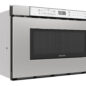 24 in. Built-In Stainless Steel Microwave Drawer Oven (SMD2430MS) 3 quarter right