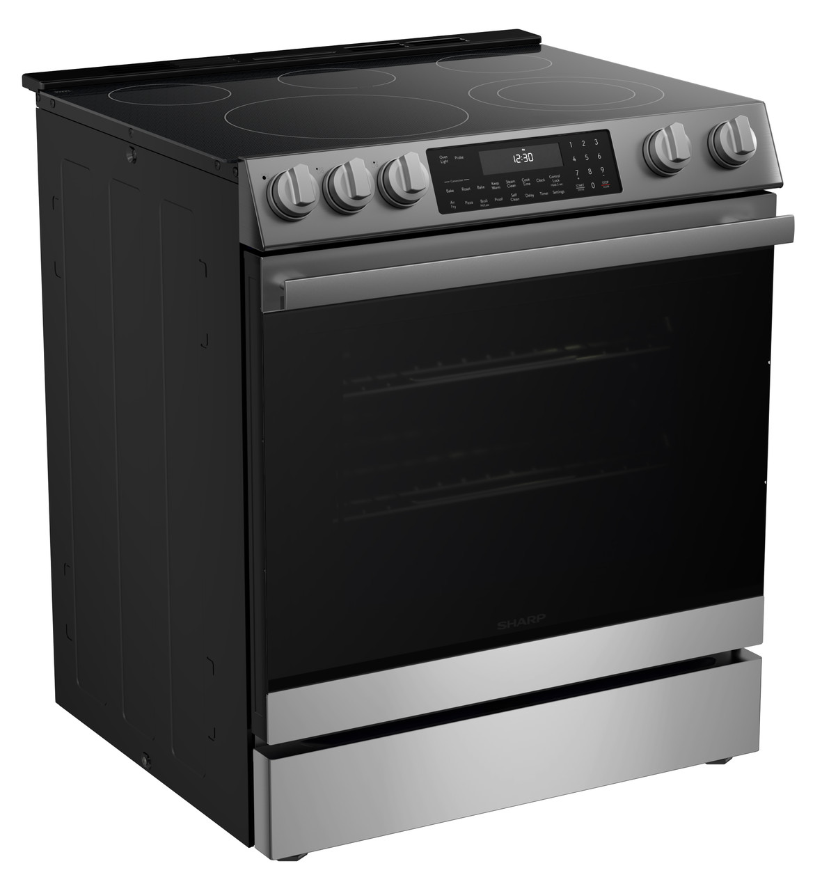 Slide-In Range with Air Fry (SSR3061JS) 3 Quarters Right