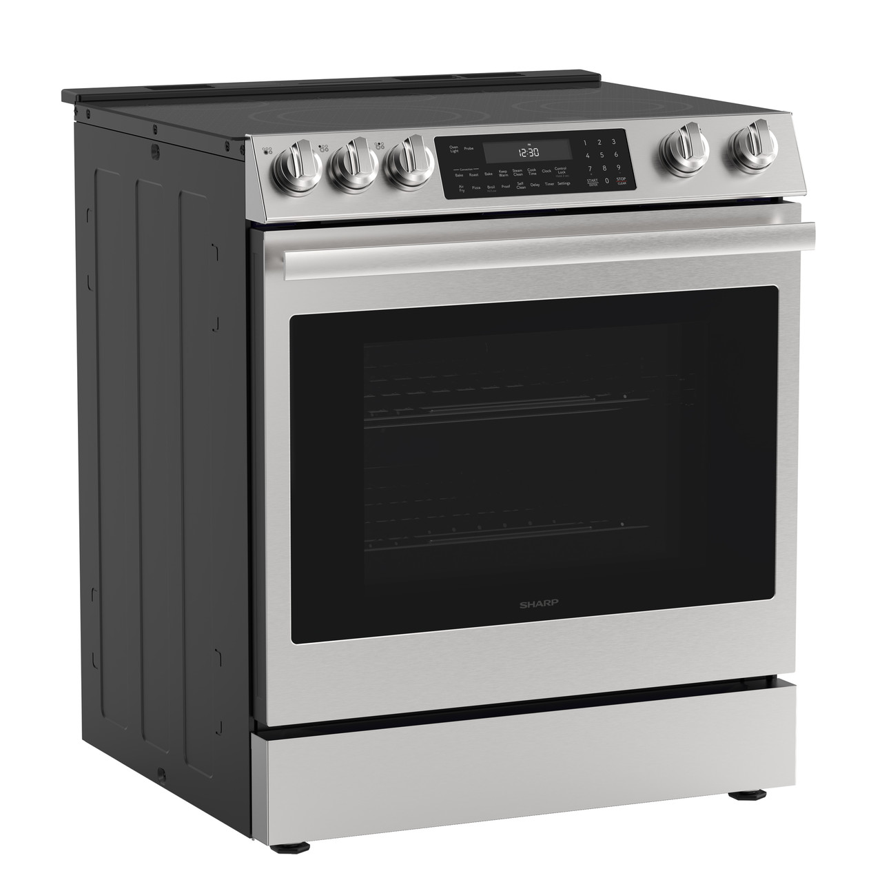 SSR3076SNS 6.3 cu. ft. Slide-in Electric Range 3 Quarter Right
