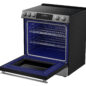Slide-In Range with Air Fry (SSR3061JS) 3 Quarter Left Open