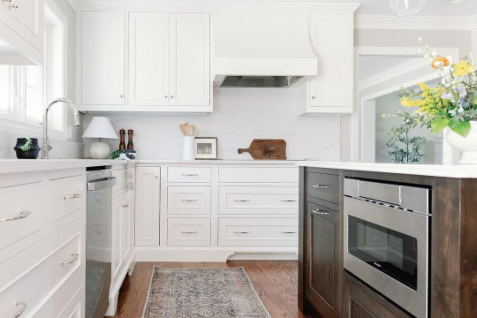 white modern kitchen