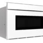 24 in. Smart Microwave Drawer Oven (SMD2479MW) 3 Quarter Right Closed