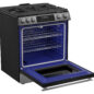 Slide-In Range with Air Fry (SSG3061JS) 3 Quarter Right Infographic