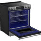 Slide-In Range with Air Fry (SSR3061JS) 3 Quarter Right Open