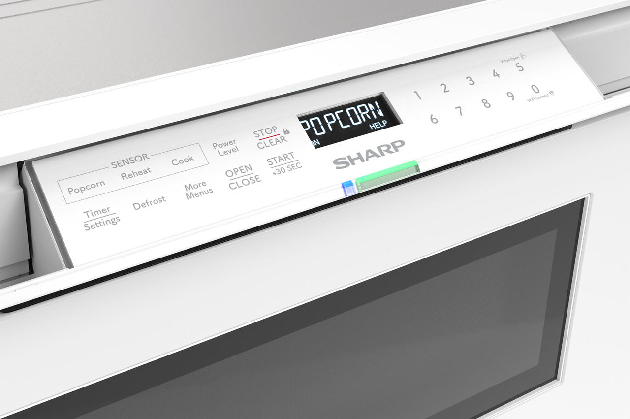 24 in. Smart Microwave Drawer Oven (SMD2479MW) Control Panel Active