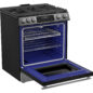 Slide-In Range with Air Fry (SSG3065JS) 3 Quarter Right Open
