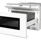 24 in. Smart Microwave Drawer Oven (SMD2479MW) 3 Quarter Left Opened