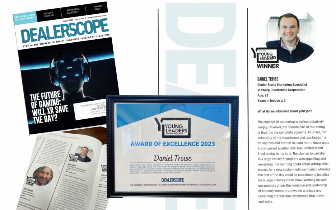 Daniel Troise won Dealerscope Young Leaders Award