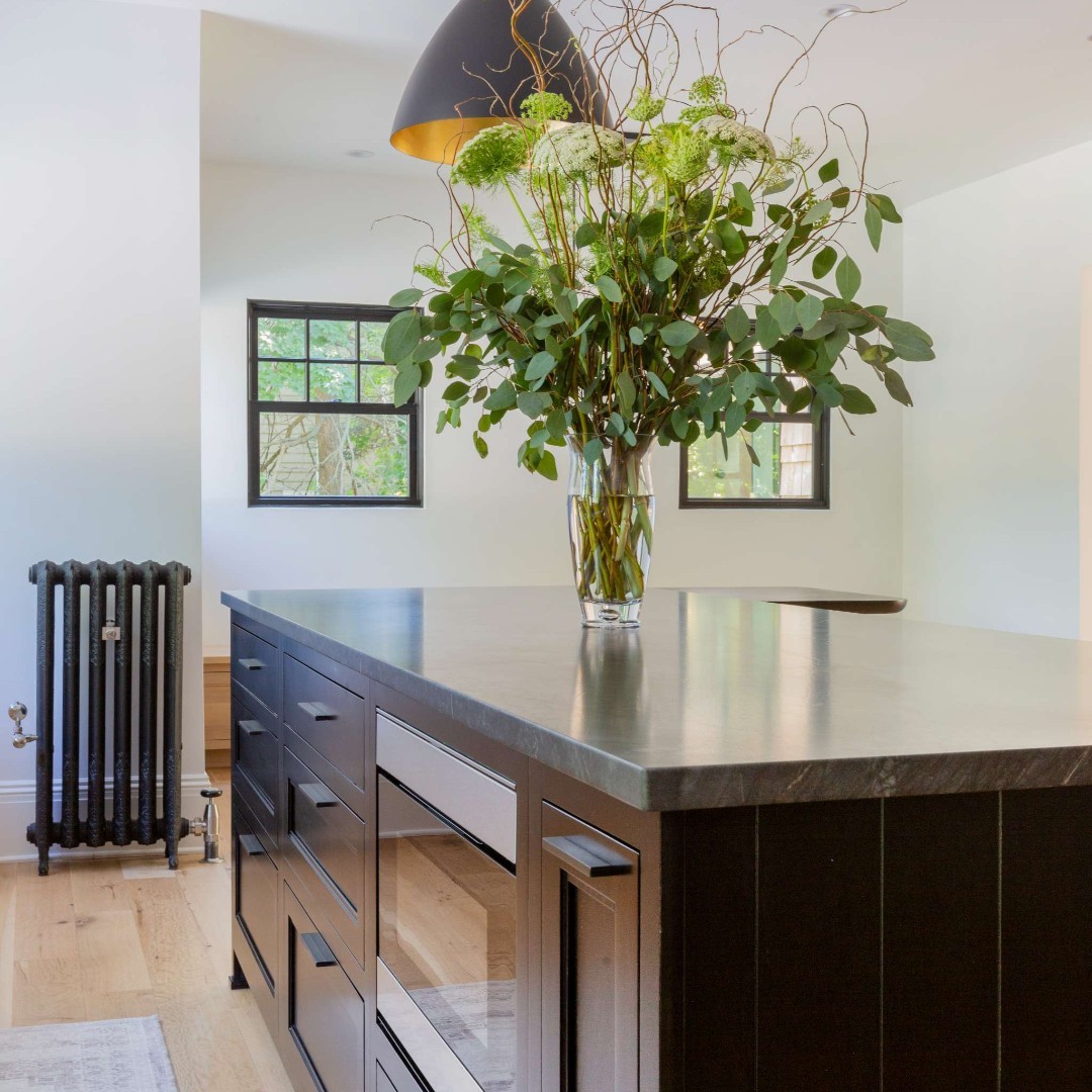 Kitchen with plant