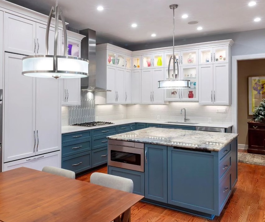 kitchen modern marble