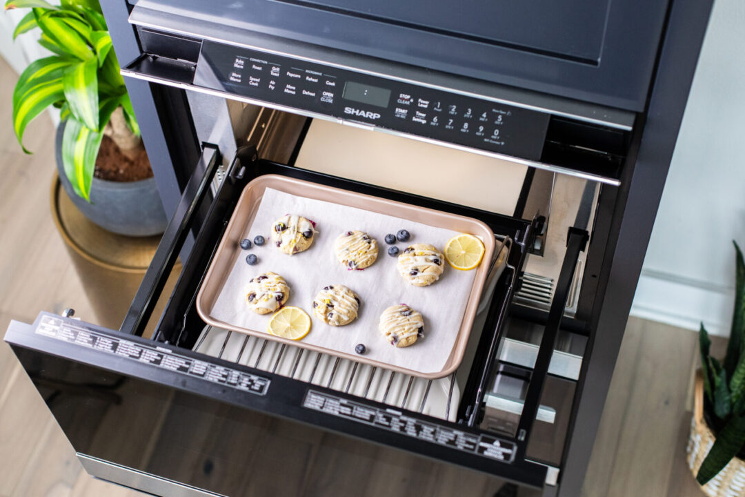 cookies on pan