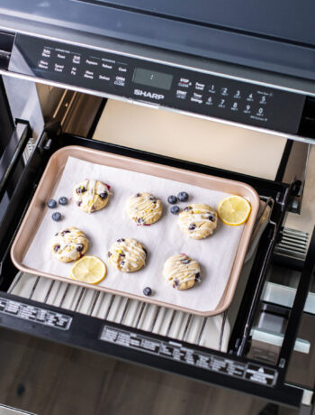 cookies on pan