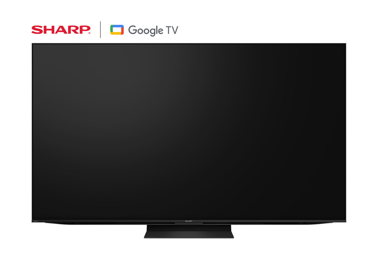 SHARP 75" Class AQUOS XLED 4K Ultra HD Mini LED Google TV (4T-C75FV1U) head on off