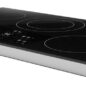 36-Inch Black Cooktop (SDH3652DB) – left side view
