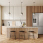 Sharp French 3-Door Refrigerator with Water Dispenser (SJF2955KS) lifestyle