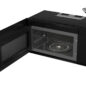 Smart Over-the-Range Microwave Oven (SMO1759JS) left angle open
