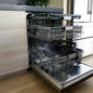 Sharp 24 in. Slide-In Smart Dishwasher (SDW6767HS) Lifestyle shot