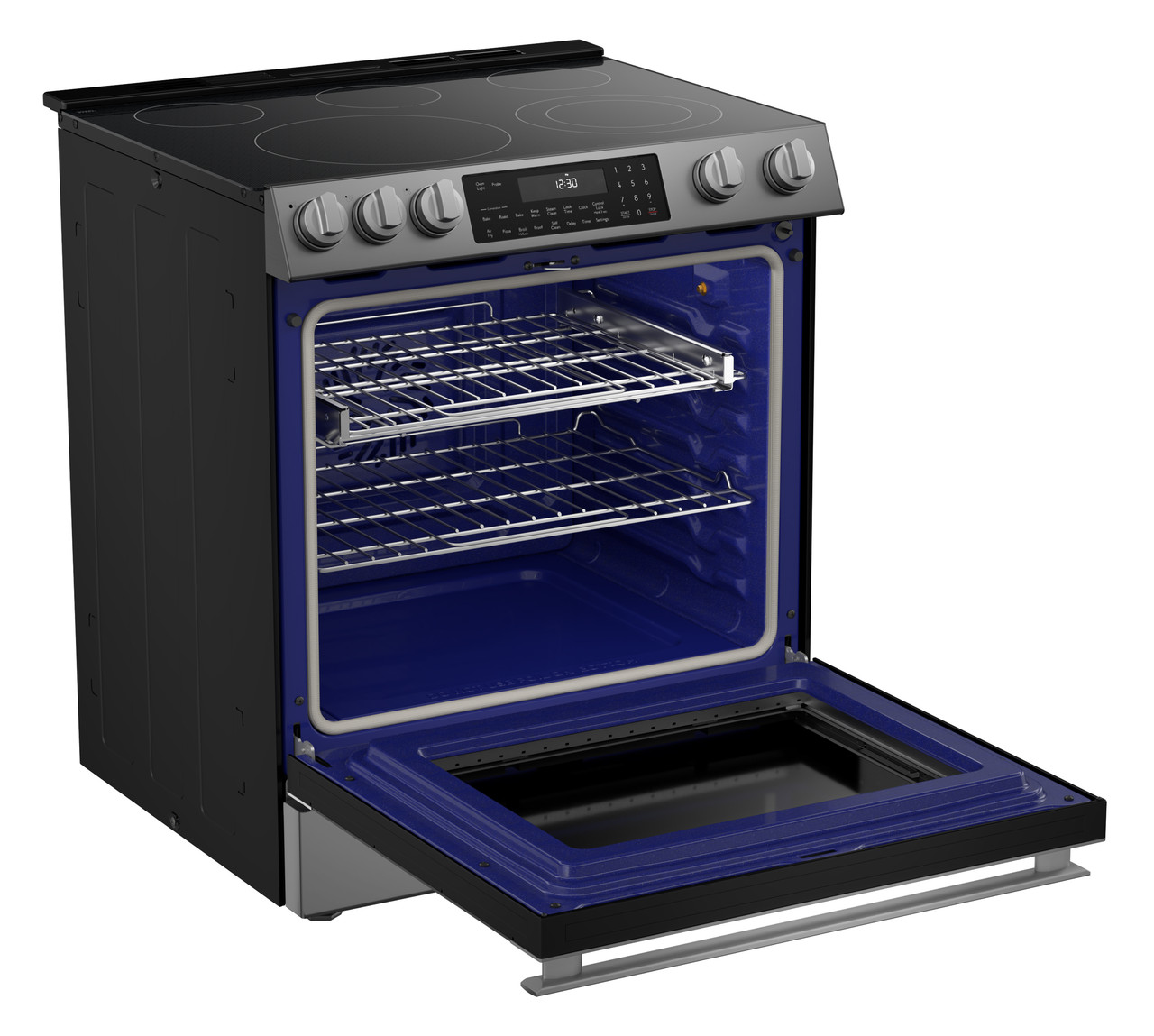 Slide-In Range with Air Fry (SSR3065JS) 3 Quarter Right