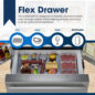 Flex Drawer
The SJG2254FS is designed to flexibly accommodate your storage needs while helping ensure your food is at an optimal temperature.
DELI
MEAT
Cheese
WINE
BEVERAGES