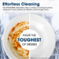 Effortless Cleaning
The SDW6504MS dishwasher offers a variety of washing functions, designed to help achieve an effective and thorough clean.
Fight the toughest of messes
Illustrative image for demonstrative purposes.