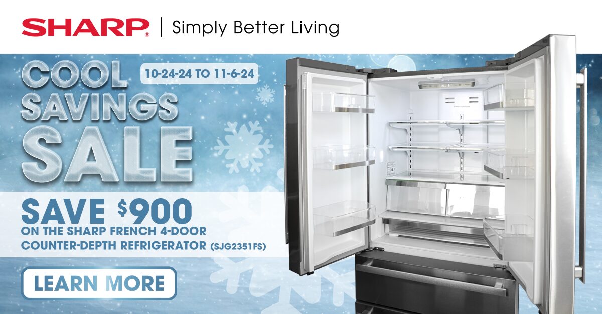 Sharp Cool Savings on Fridges