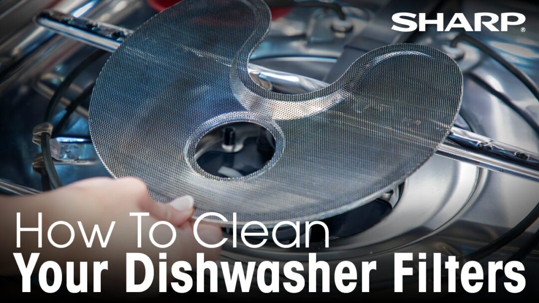 Learn how to clean your dishwasher filters