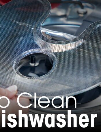 Learn how to clean your dishwasher filters
