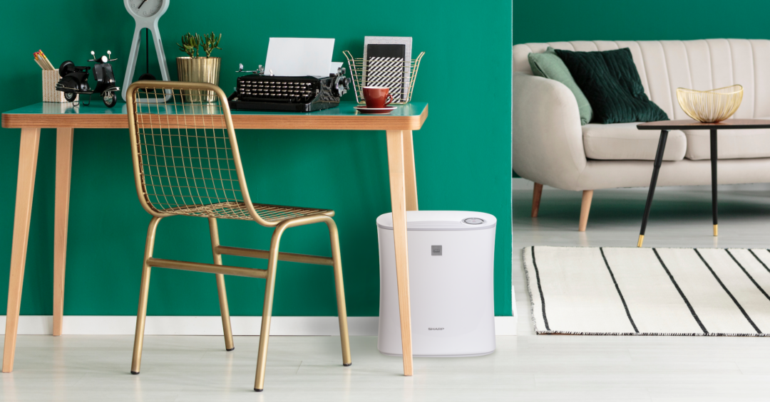SHARP FPF30UH air purifier in the home.