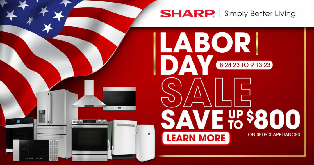 Sharp 2023 Labor Day promotion