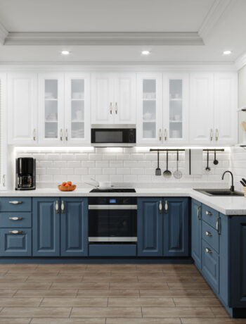 Sharp microwave drawer kitchen lifestyle image