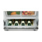 Sharp French 4-Door Counter-Depth Refrigerator (SJG2351FS) top freezer drawer with drinks