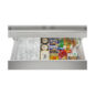 Sharp French 4-Door Counter-Depth Refrigerator with Water Dispenser (SJG2254FS) freezer drawer with ice