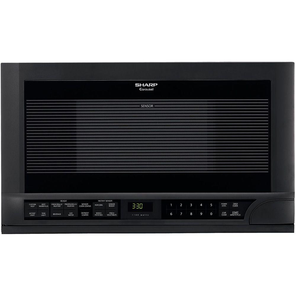 1.5 cu. ft. Black Over-the-Counter Microwave (R1210TY)