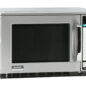 Sharp R22GTF Heavy-Duty 1200 Watt Commercial Microwave Oven - right angle view