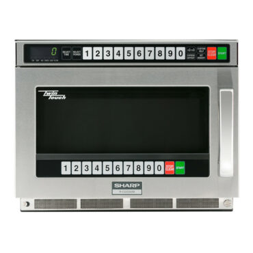 Sharp Twintouch™ 2200 Watt Commercial Microwave Oven with Dual TouchPads (RCD2200M)