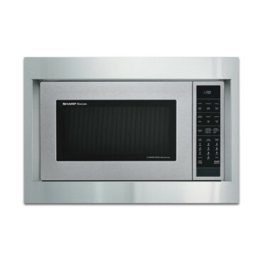 Sharp 27" Built-in Trim Kit (RK94S27) on SMC1585BS Microwave. 

*Microwave not included