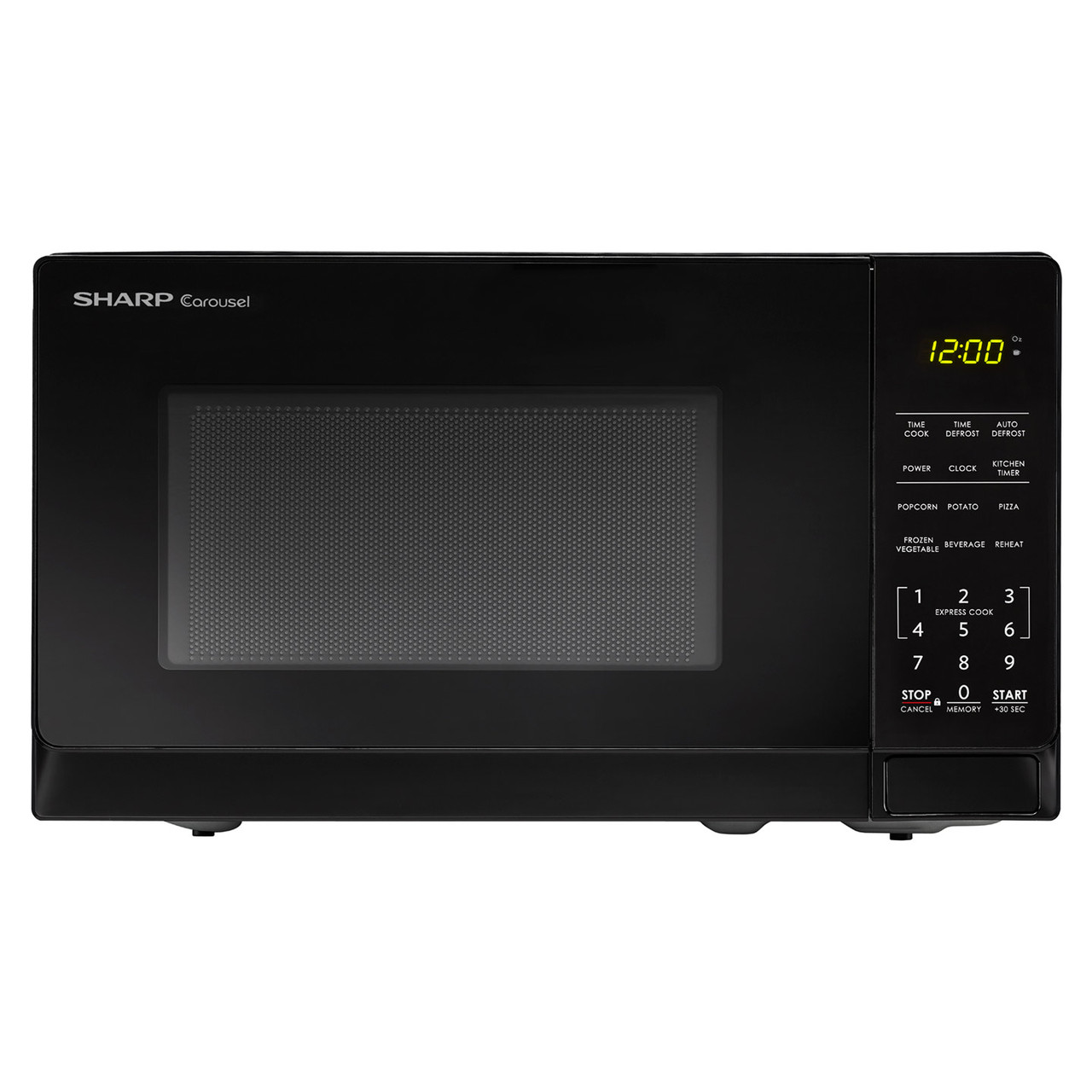 0.7 cu. ft. Sharp Black Countertop Microwave (SMC0710BB)
