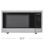 1.1 cu. ft. Sharp Stainless Steel Smart Microwave (SMC1139FS) product dimensions