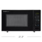 1.4 cu. ft. 1000W Sharp Black Countertop Microwave (SMC1441CB)- product dimensions