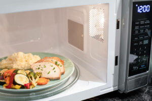 Sharp Smart Countertop Microwave Interior