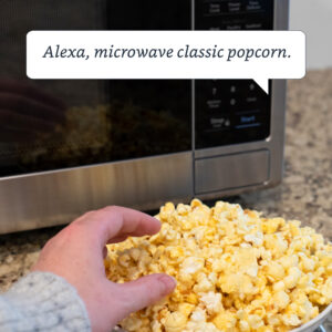 SMC1449 Alexa Smart Microwave with Alexa Command microwave popocorn