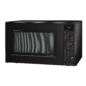 1.5 cu. ft. Sharp Black Carousel Convection Microwave (SMC1585BB) – left angle view