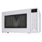 1.5 cu. ft. White Carousel Convection Microwave (SMC1585BW) – left side view