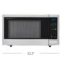 1.8 cu. ft. Sharp Stainless Steel Countertop Microwave (SMC1842CS)- product dimensions