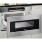 SMD3070AS 30-inch Sharp Microwave Drawer model features an easy touch automatic drawer system